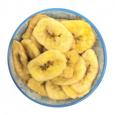 Banana chips disidratate