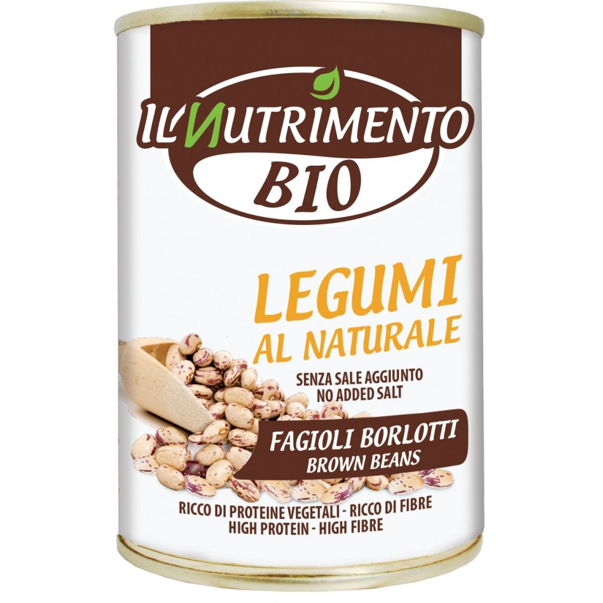 Fagioli Borlotti naturali - 400g