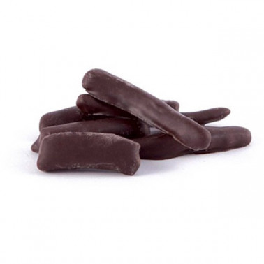 Pere Italiane candite ricoperte di cioccolato Fondente al 70%