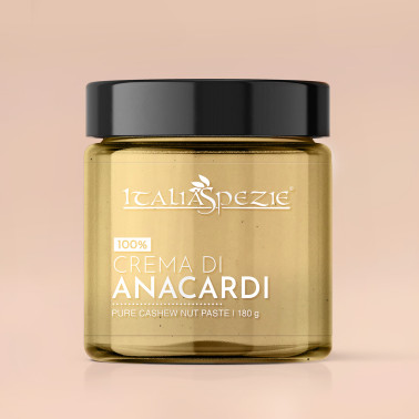 Crema di Anacardi 100% - Pasta di Anacardi 100% - Burro di Anacardi