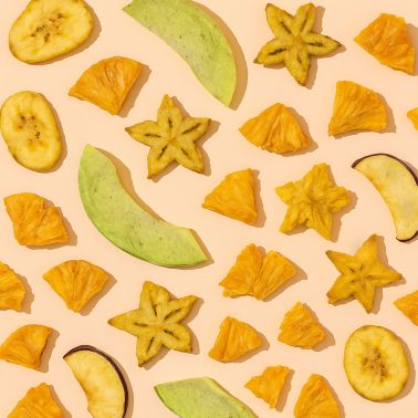 Chips di Frutta croccanti, fritte