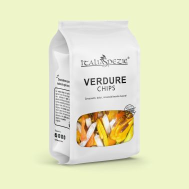 Chips di Verdure essiccate croccanti classiche | 1 Kg (5 x 200g)
