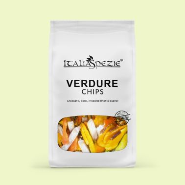 Chips di Verdure essiccate croccanti classiche | 1 Kg (5 x 200g)