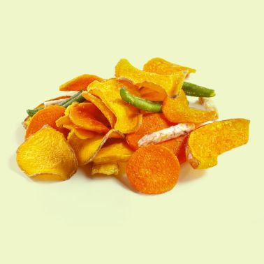 Chips di Verdure essiccate croccanti classiche | 1 Kg (5 x 200g)