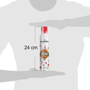 Pizza spray: olio extravergine di oliva aromatizzato al gusto pizza - 200 ml