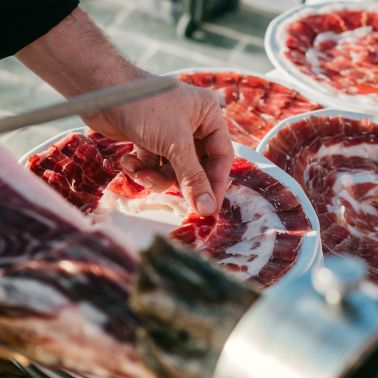 Prosciutto Spagnolo Jamon Iberico Cebo de campo con osso