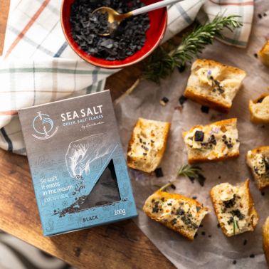 Fiocchi di Sale marino Nero Greek Salt Flakes | 200g