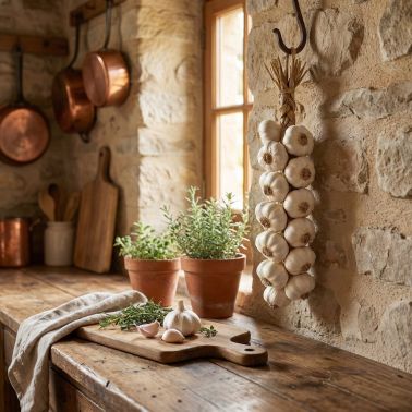 Aglio rosso Italiano | Treccia da 13 Teste