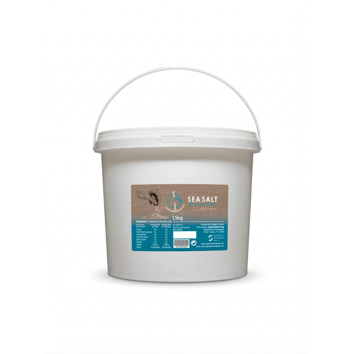 Fiocchi di Sale marino Affumicati Greek Salt Flakes | 1.5Kg