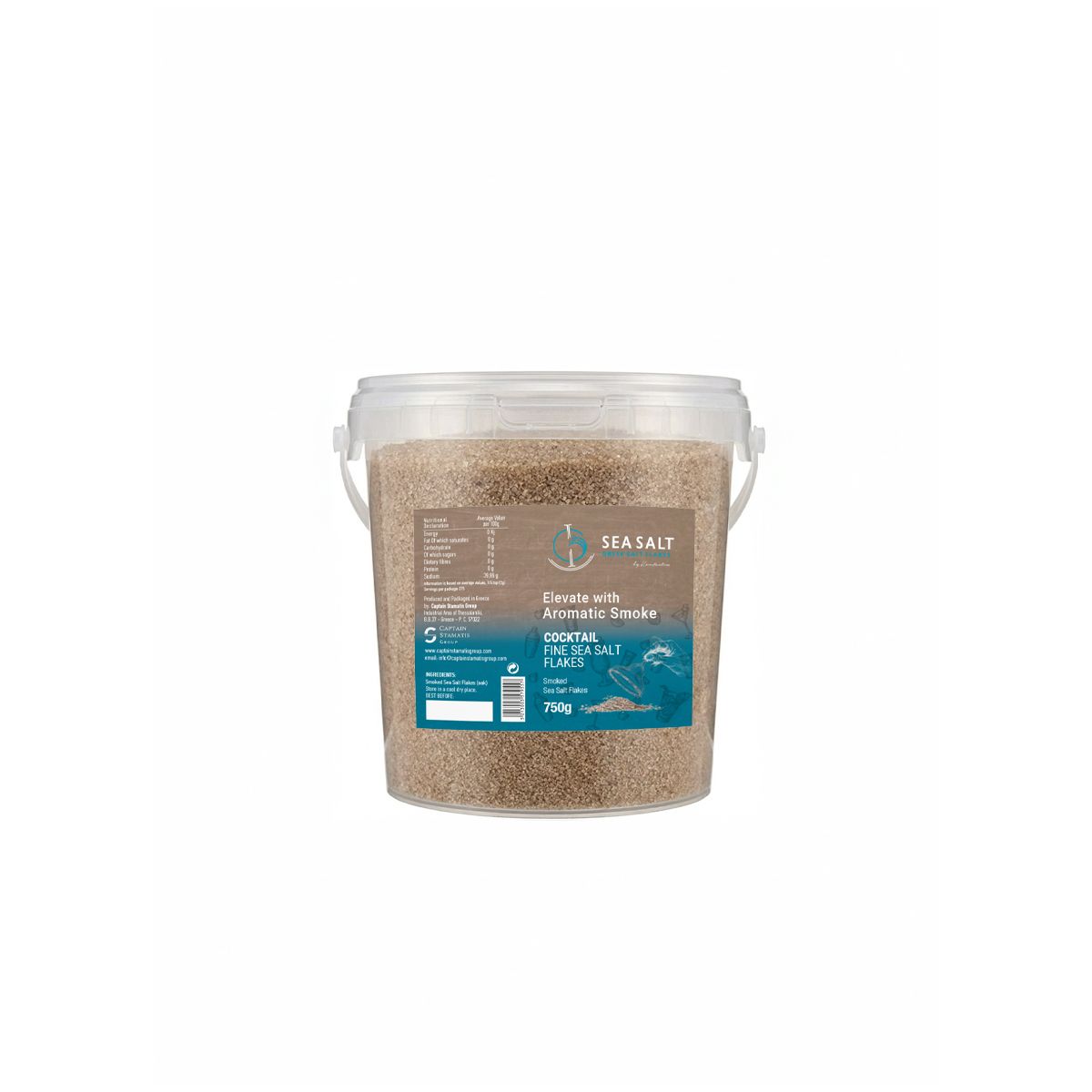 Fiocchi di Sale marino Naturali Affumicati Greek Salt Flakes | 750g