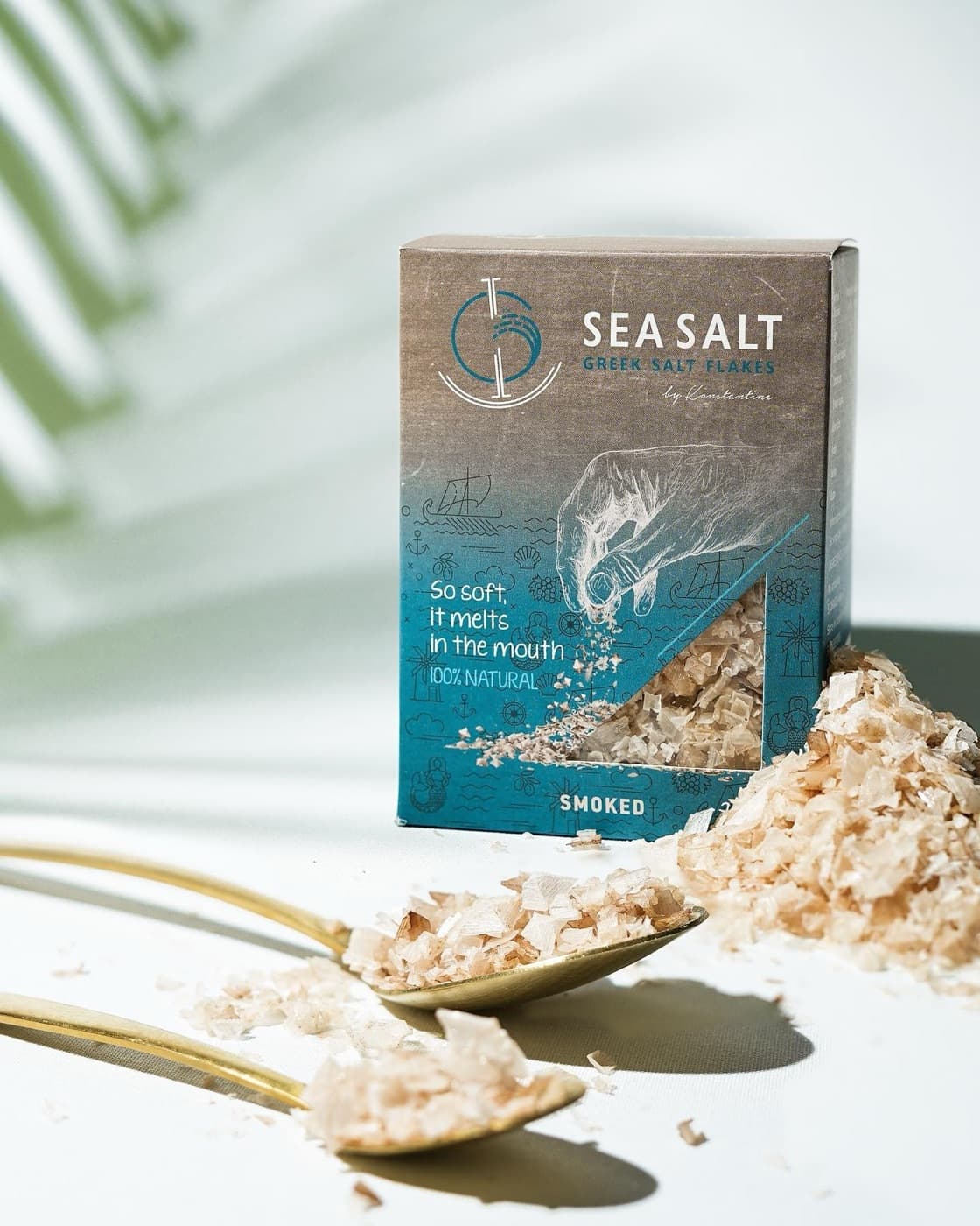 Fiocchi di sale affumicato Greek Salt Flakes