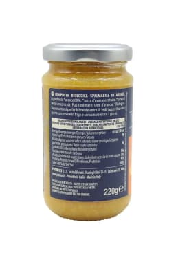 Composta di Arancia italiana - Senza pectina aggiunta | 220 g