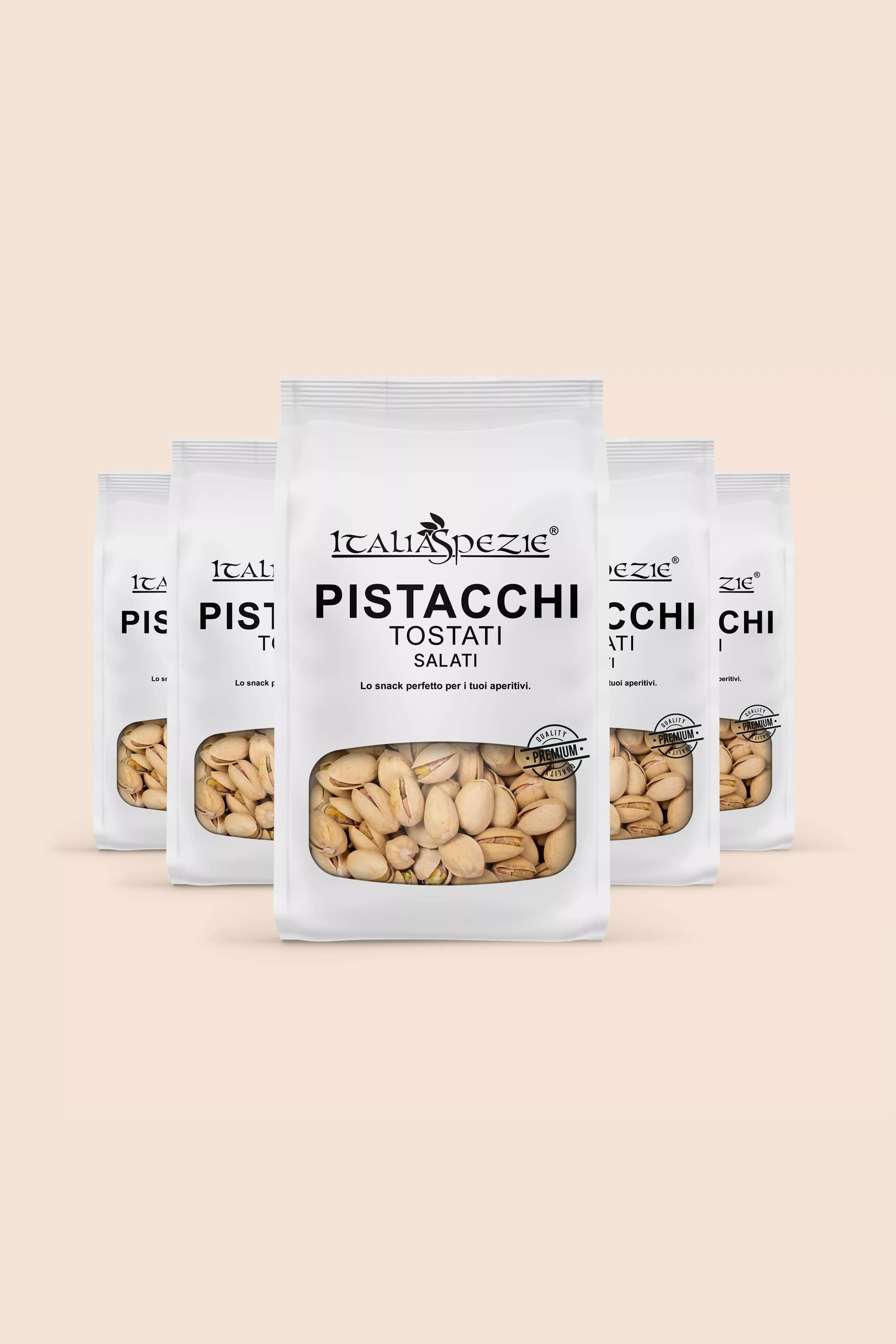 Pistacchi in Guscio Tostati Salati | Pacchetto da 5 x 500g