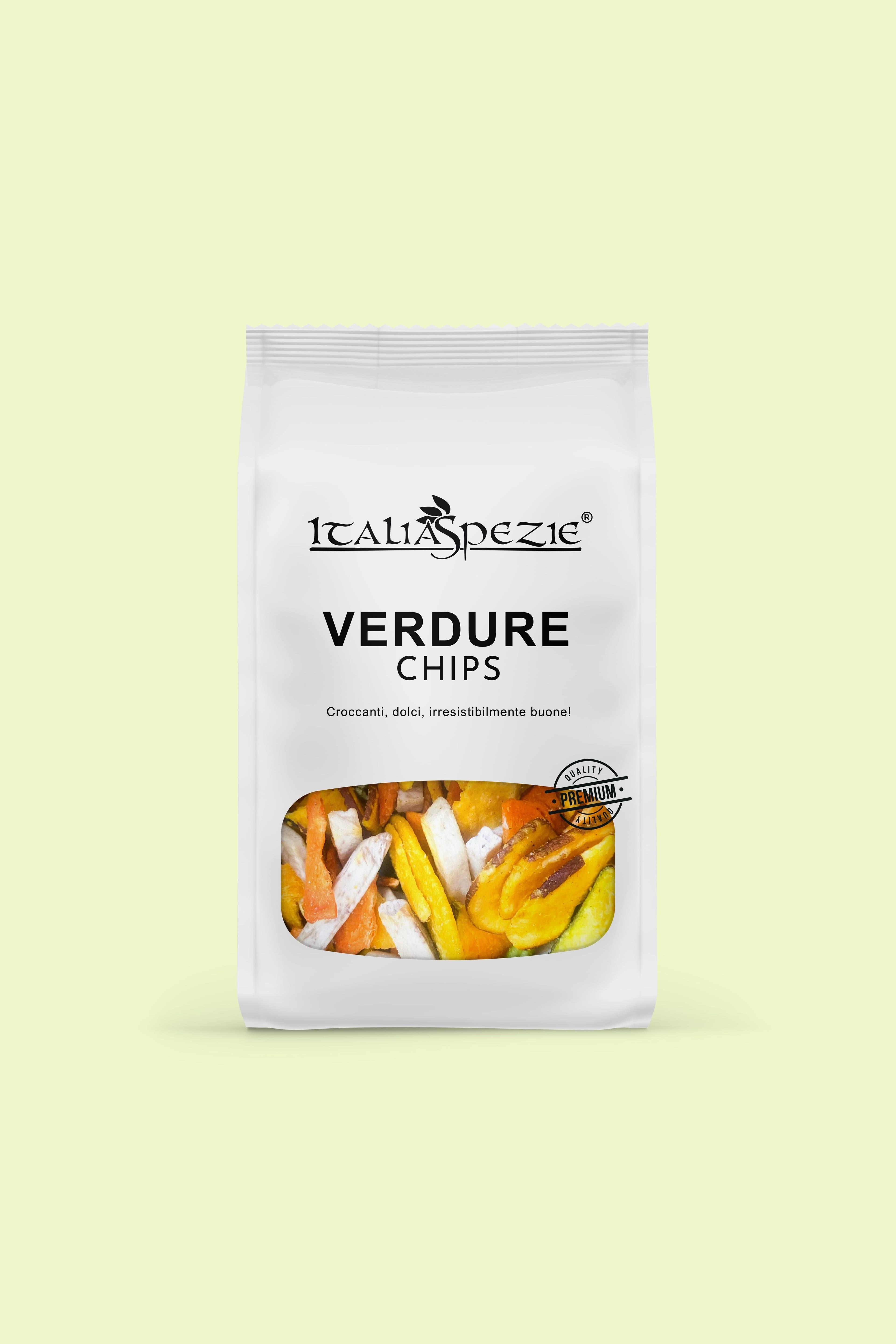 Chips di Verdure essiccate, croccanti classiche