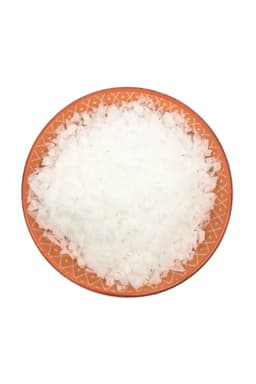 Fiocchi di sale bianco