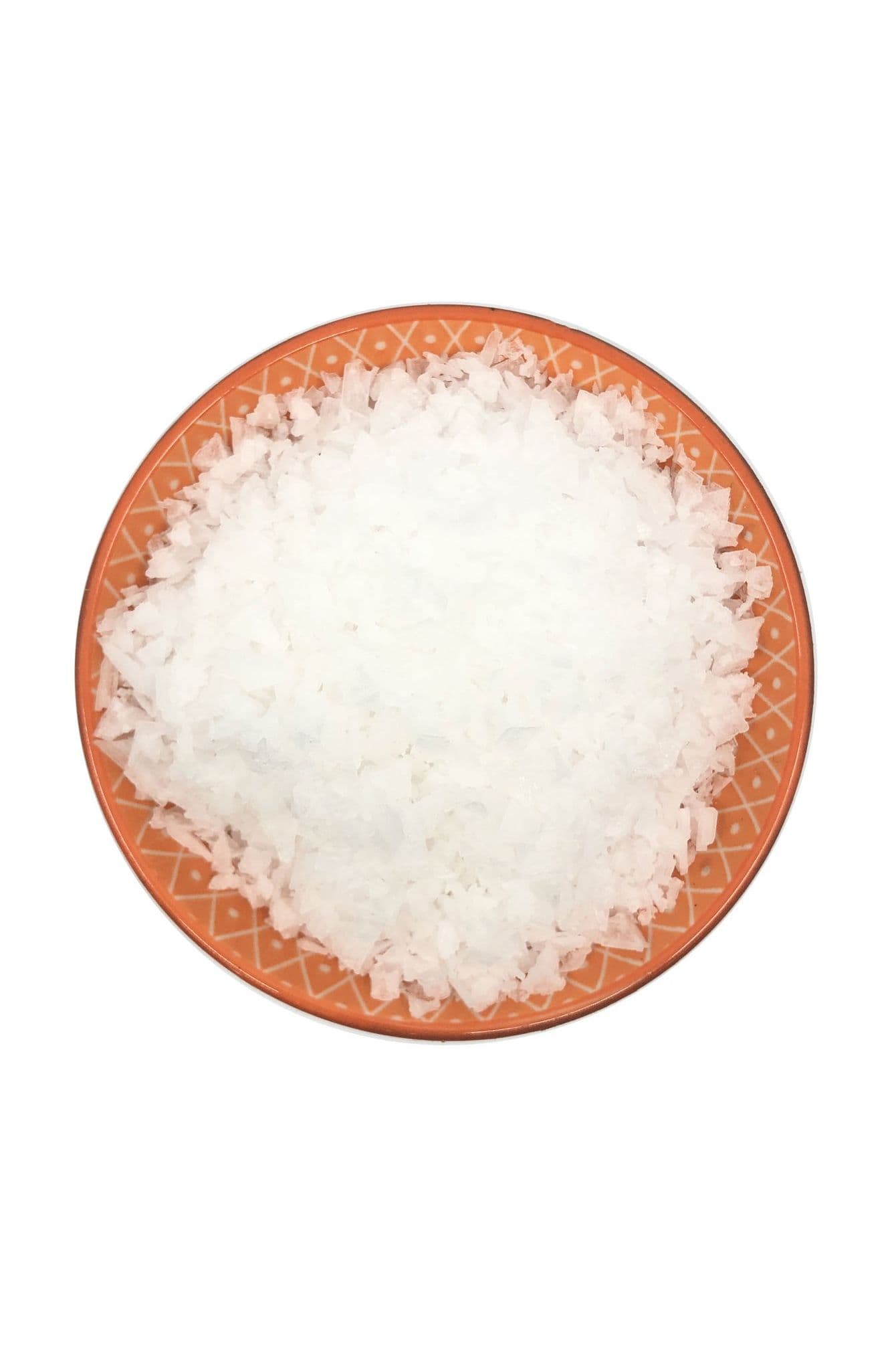 Fiocchi di sale bianco