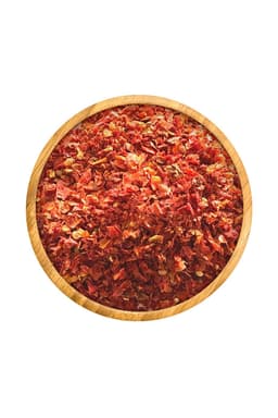 Pomodori essiccati in fiocchi
