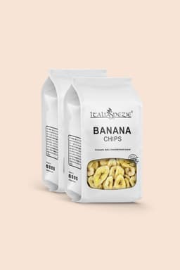 Banana chips disidratate - Pacchetto 2 x 500 g