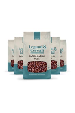 Fagioli Azuki Rossi - Soia Rossa - Pacchetto 5 x 500 g