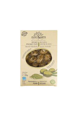 Olive verdi marinate all'origano - 200 g