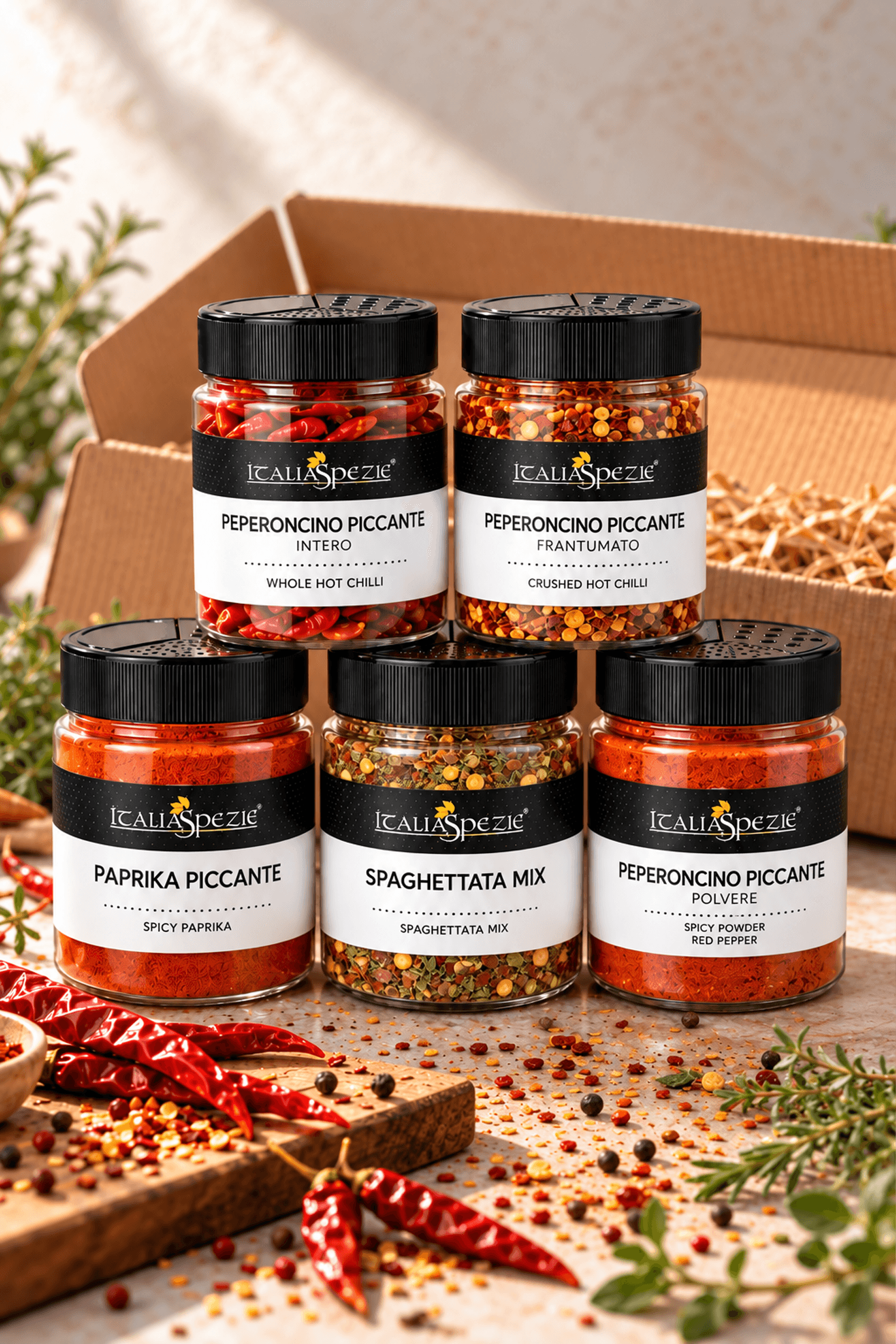 Spicy Box - Box Piccante [Pacchetto da 5]