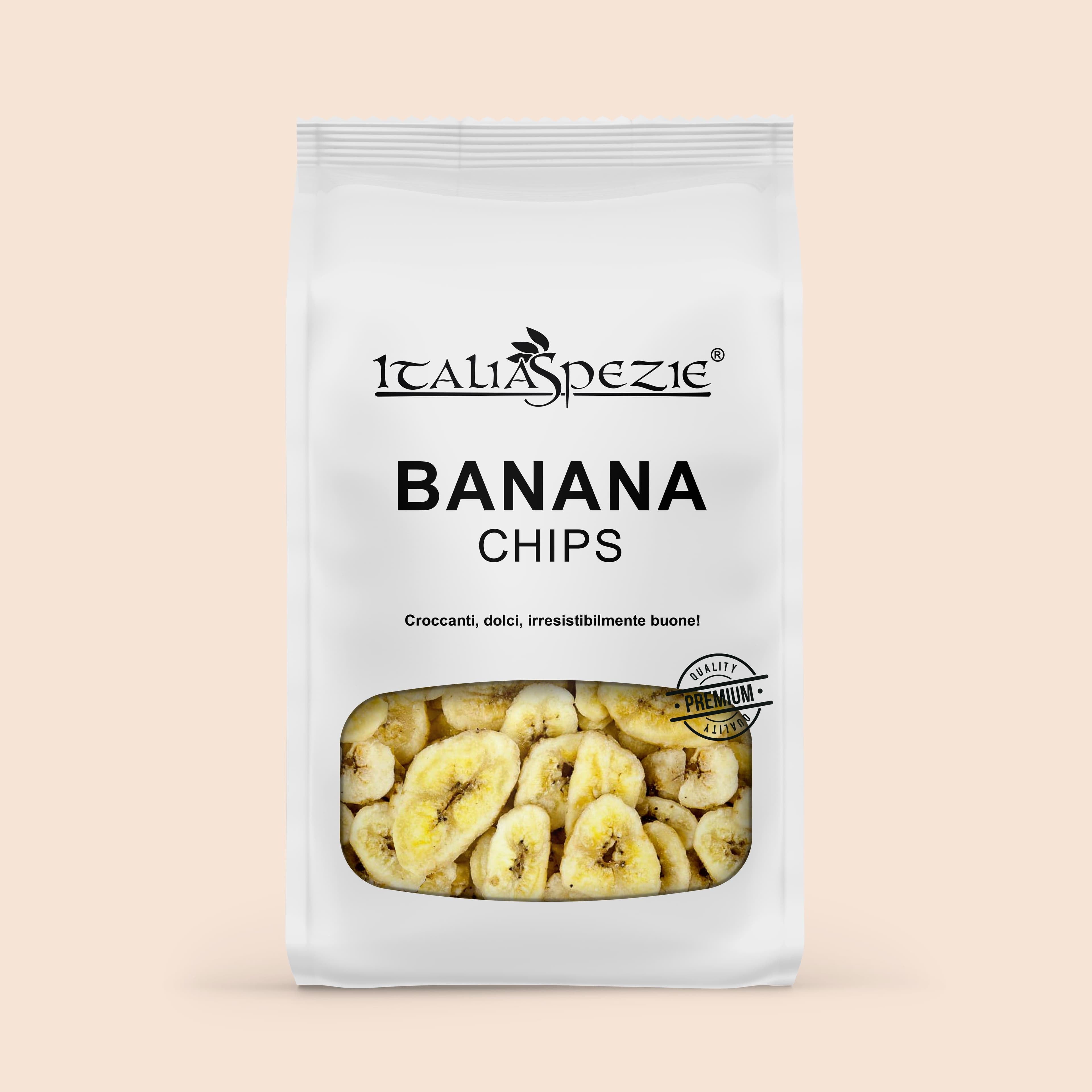 Banana chips disidratate