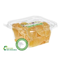 Zenzero Disidratato Senza Zucchero Cristallizzato (Con Zucchero a Velo) a Fette