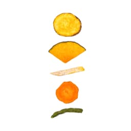 Chips di Verdure essiccate, croccanti classiche