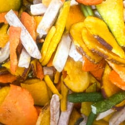 Chips di Verdure essiccate, croccanti classiche