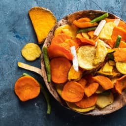 Chips di Verdure essiccate, croccanti classiche