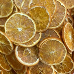 Arancia essiccata a fette al naturale, senza zucchero, senza additivi