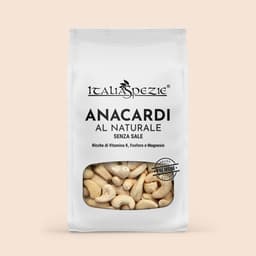 Anacardi crudi al naturale