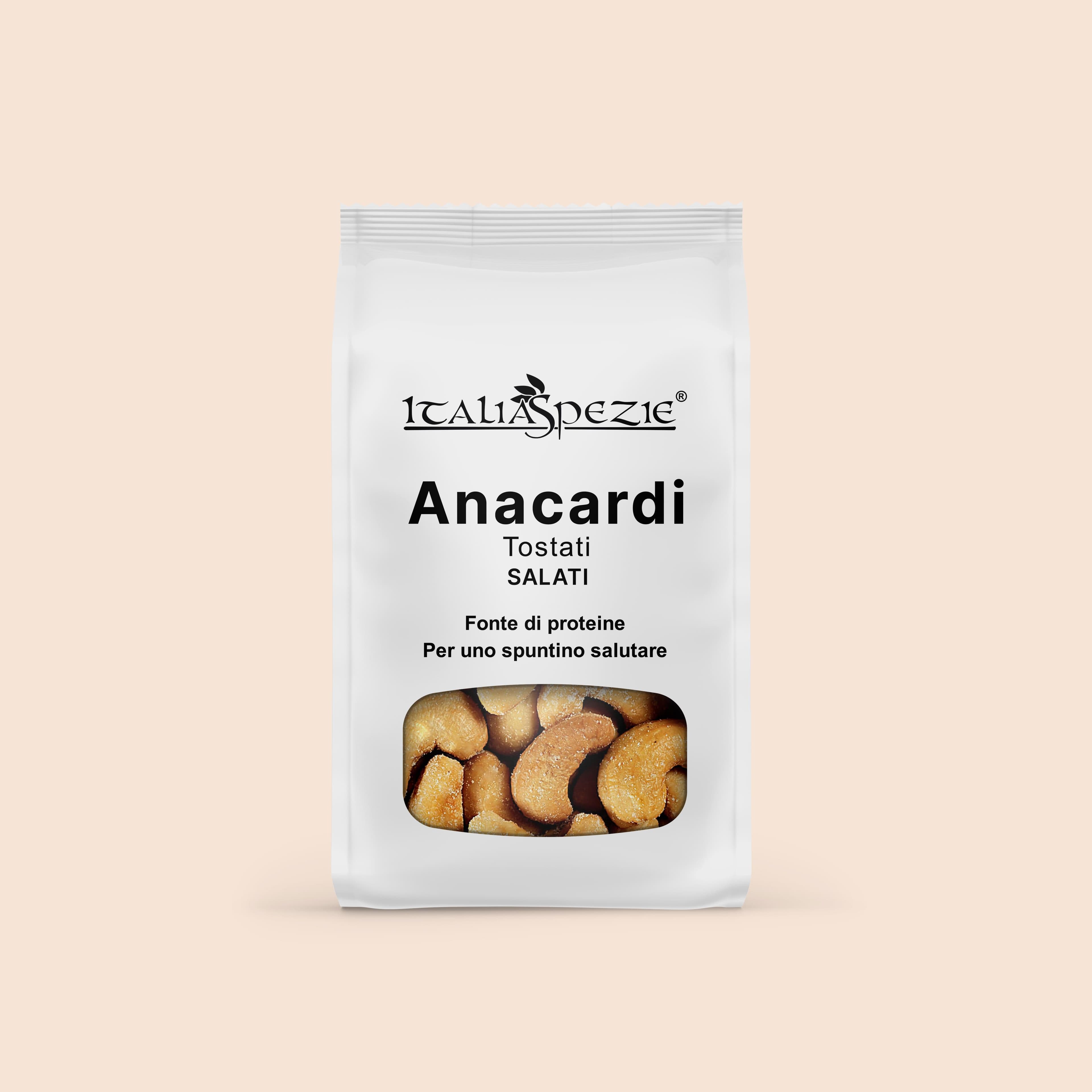 Anacardi tostati salati