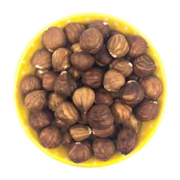 Nocciole sgusciate crude
