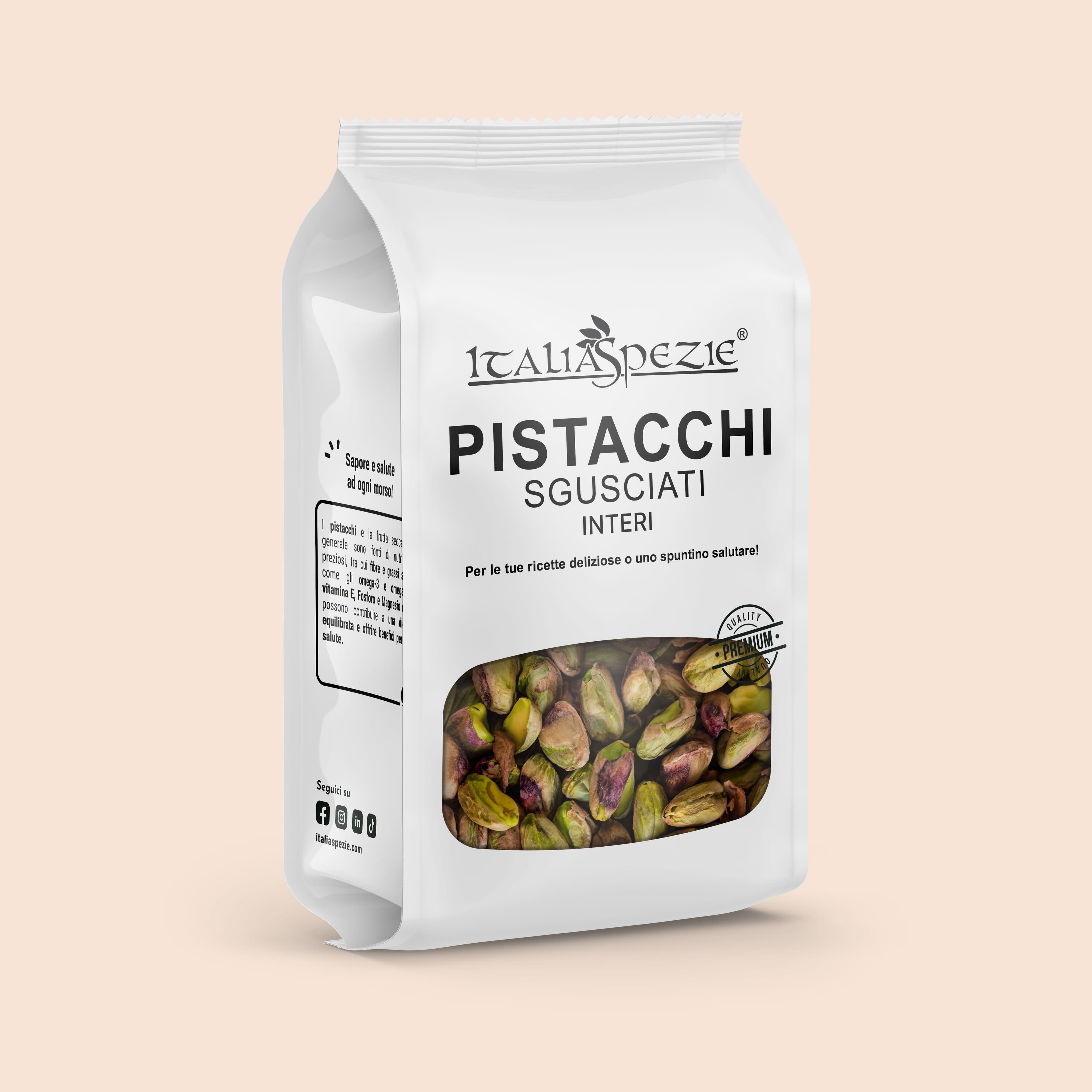 Pistacchi Sgusciati - Interi