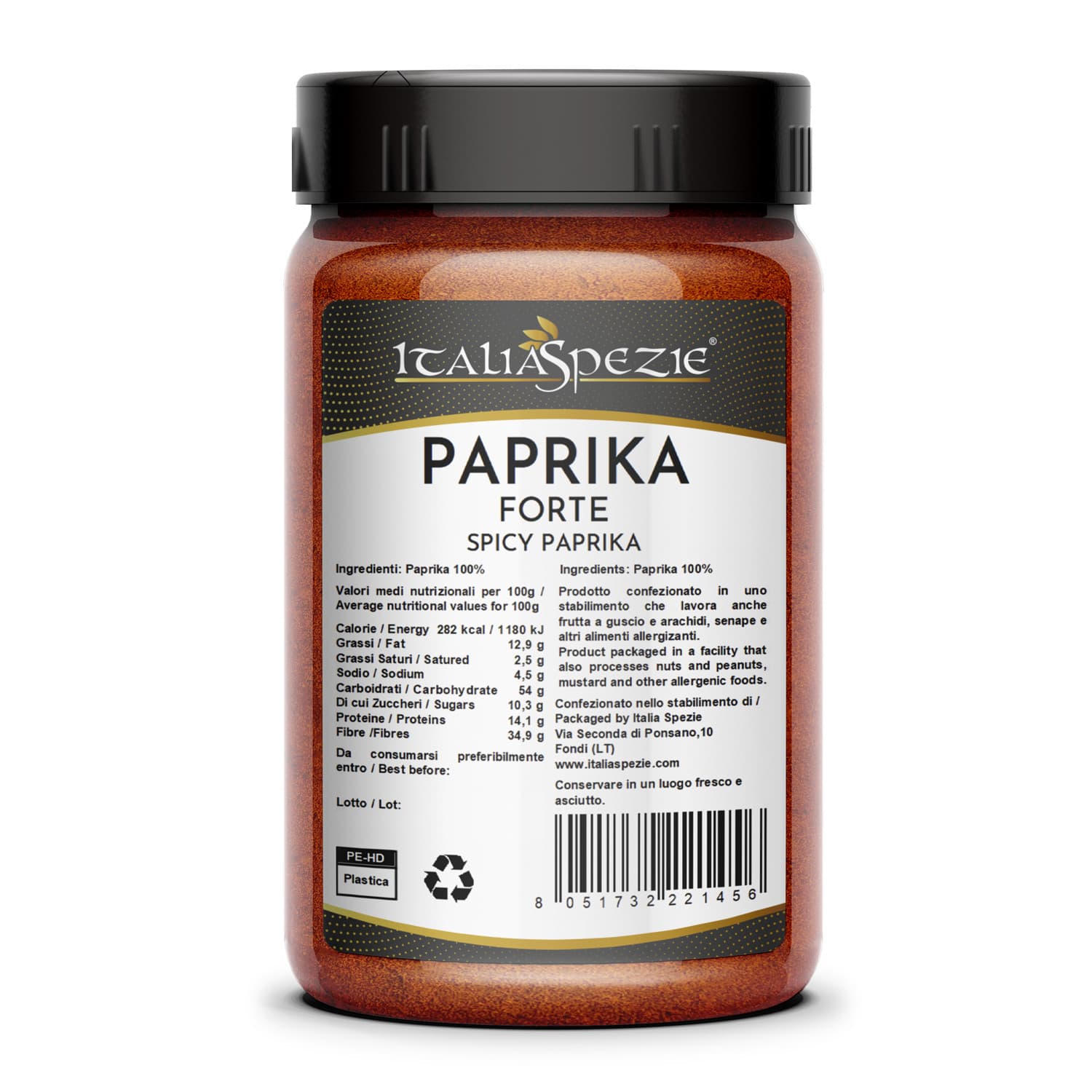 Paprika Piccante - (1°Qualità)