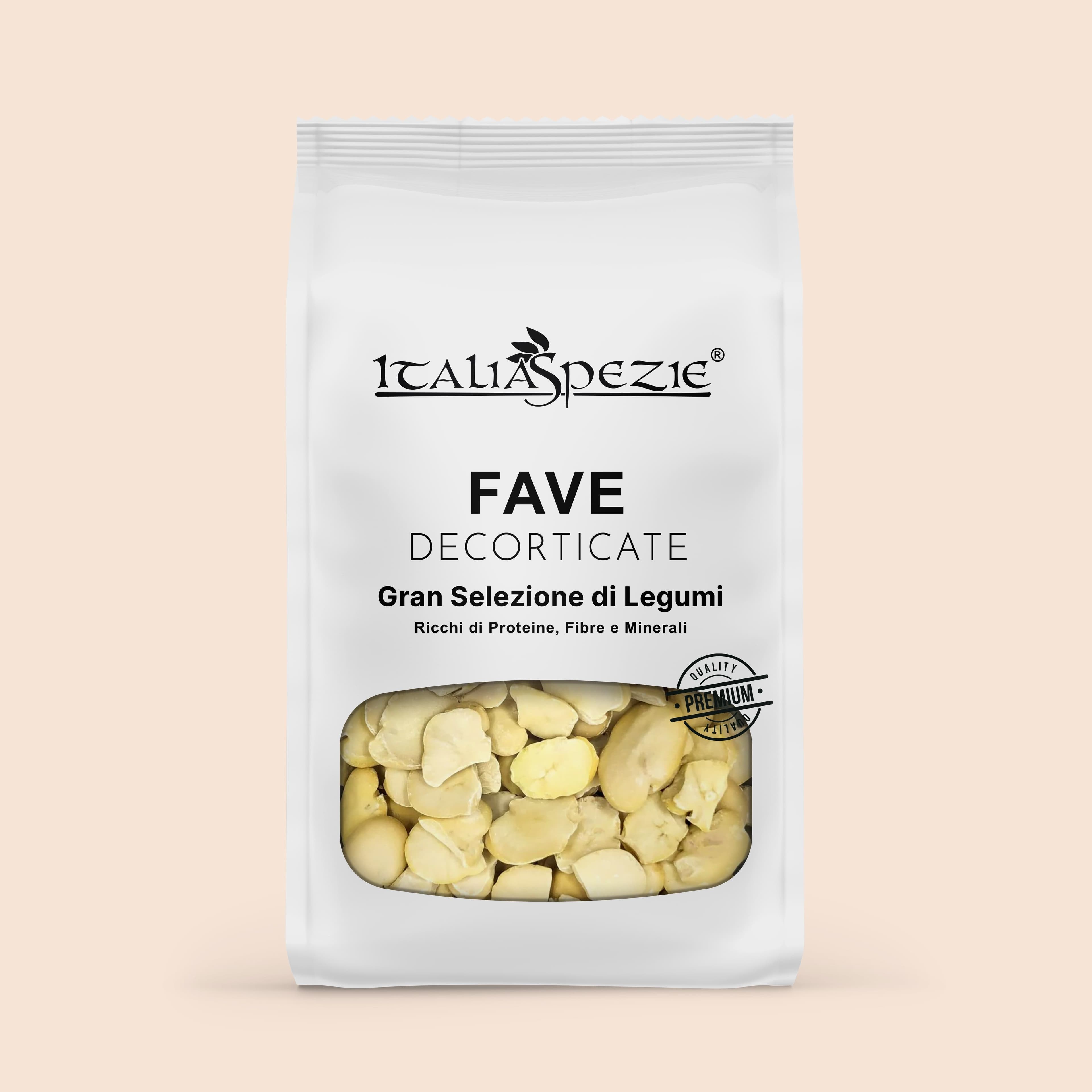 Fave secche decorticate — 400 g