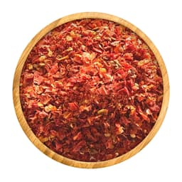 Pomodori essiccati in fiocchi