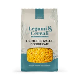 Lenticchie gialle decorticate