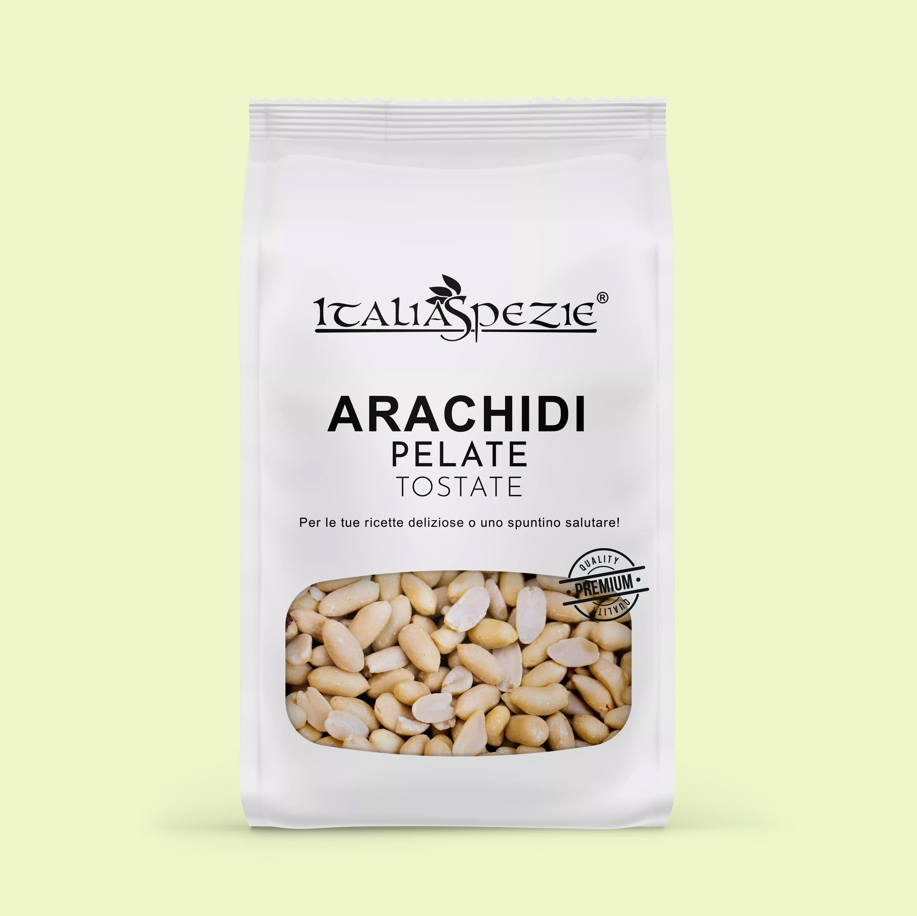 Arachidi tostate senza sale