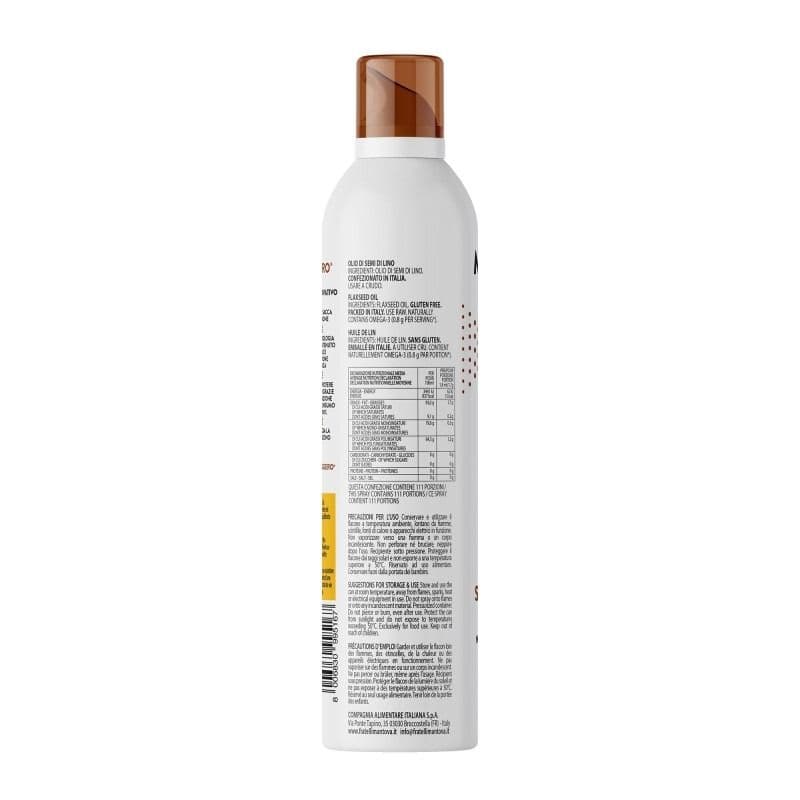 Olio di semi di lino spray - 200 ml