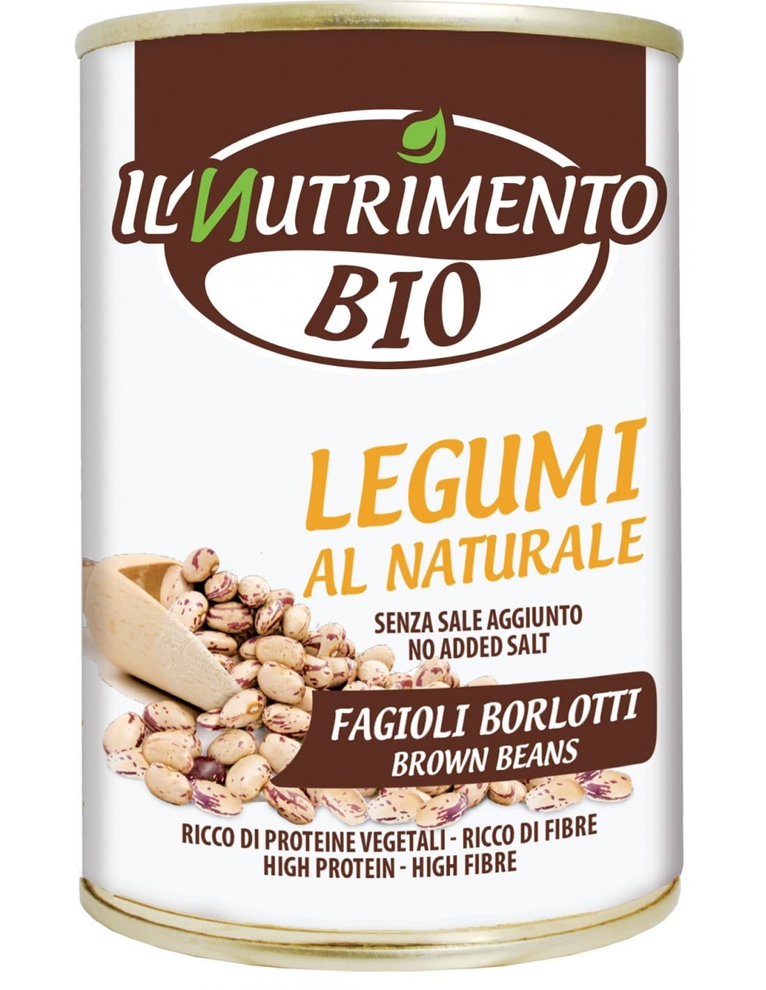 Fagioli Borlotti naturali - 400g