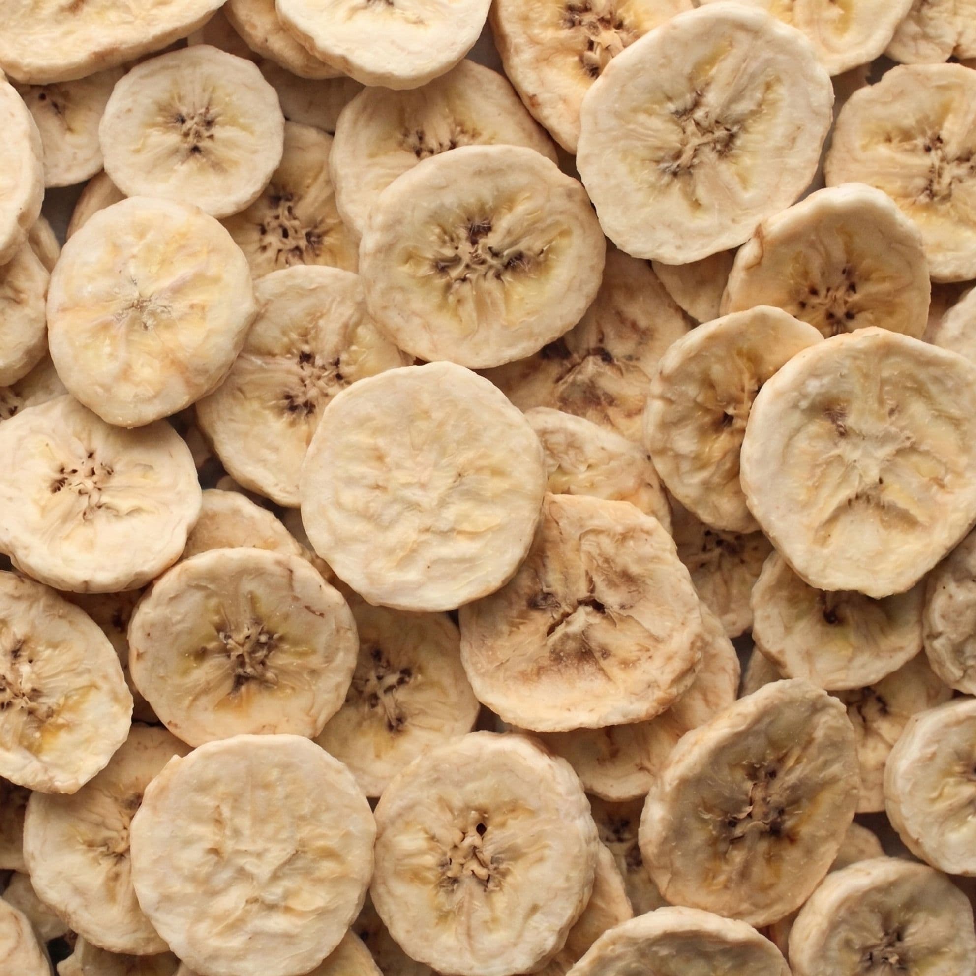 Banana liofilizzata a fette