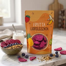 Dragon Fruit Liofilizzato a Fette - Pitaya rossa