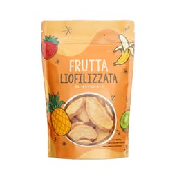 Pesca gialla liofilizzata a fette