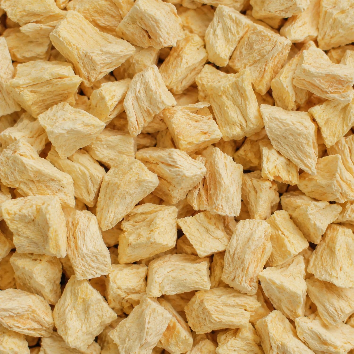Ananas liofilizzato a pezzi