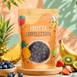 Mirtilli neri liofilizzati
