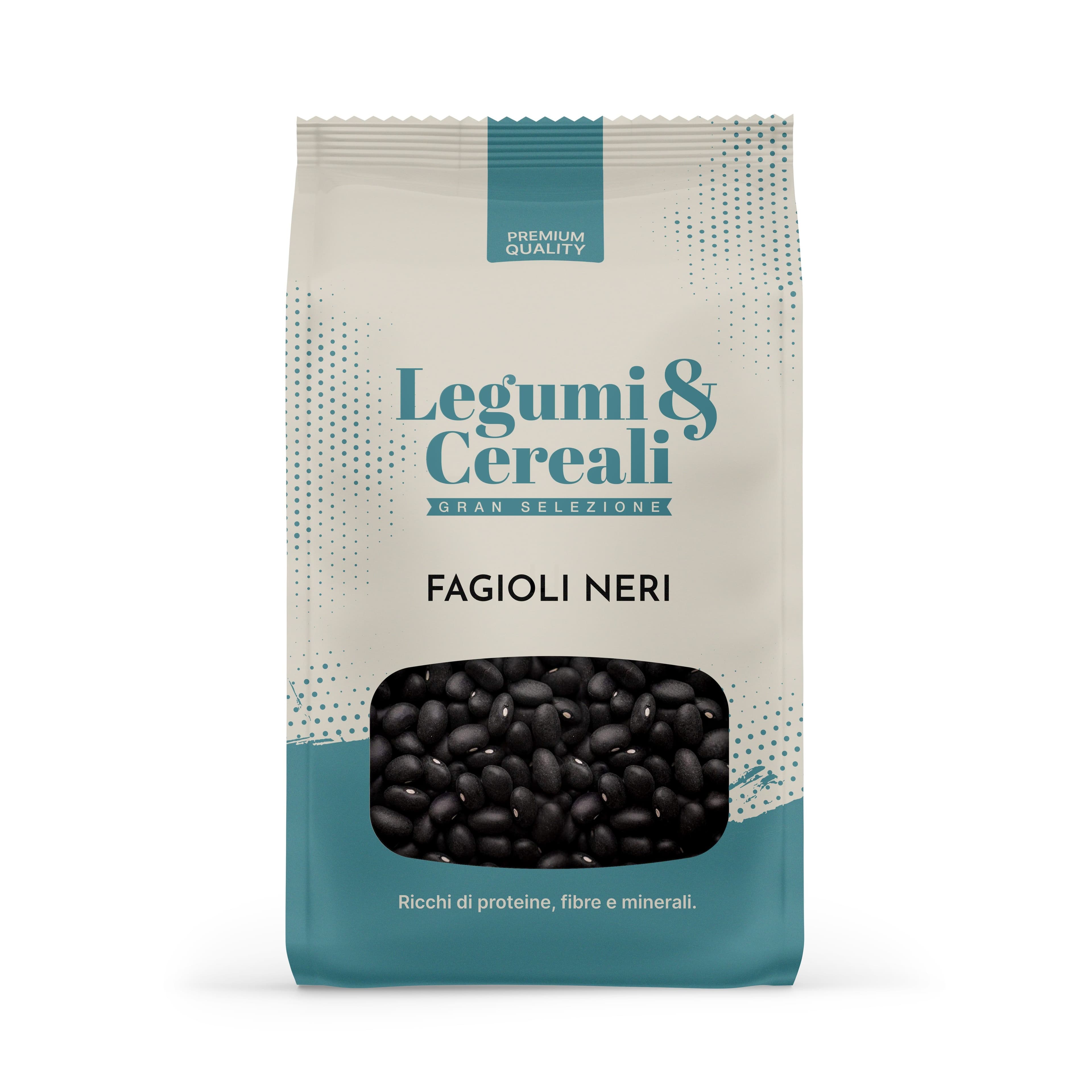 Fagioli Neri secchi - Pacchetto 5 x 500 g