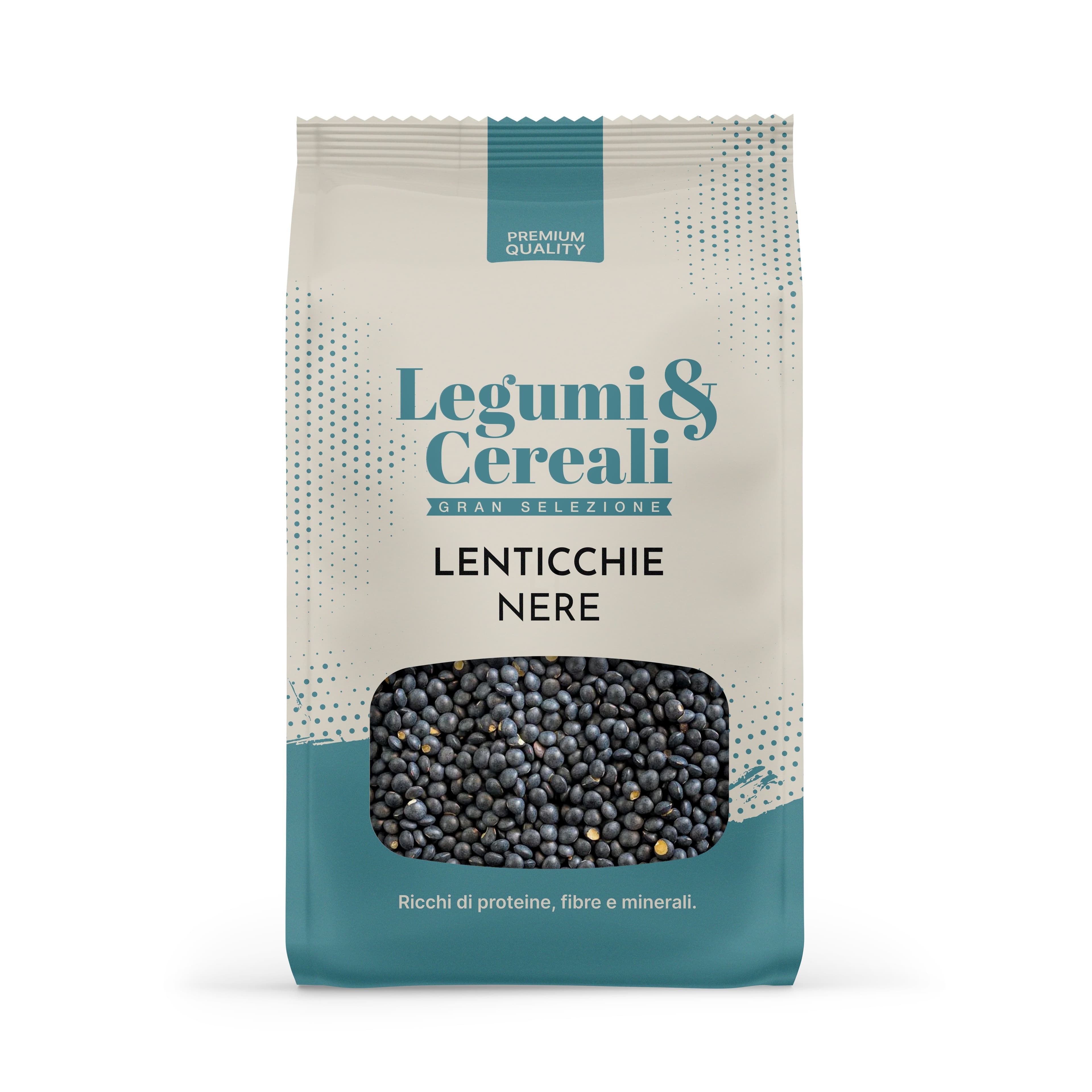 Lenticchie Nere - Pacchetto 5 x 500 g