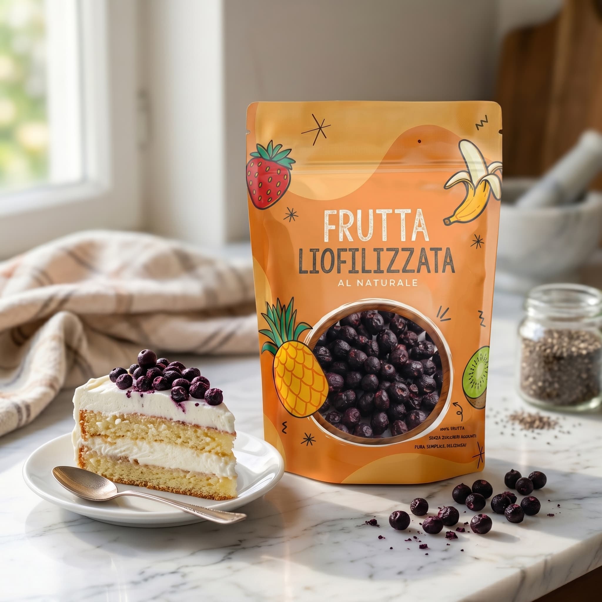 Ribes nero liofilizzato
